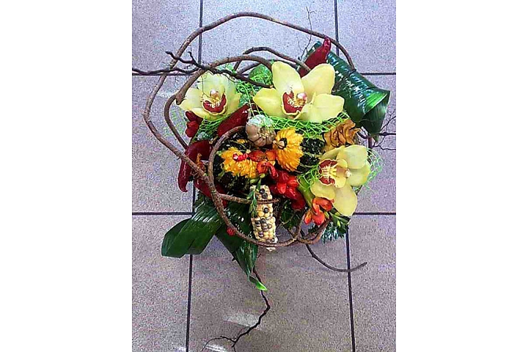 Flower trade in Ogre
