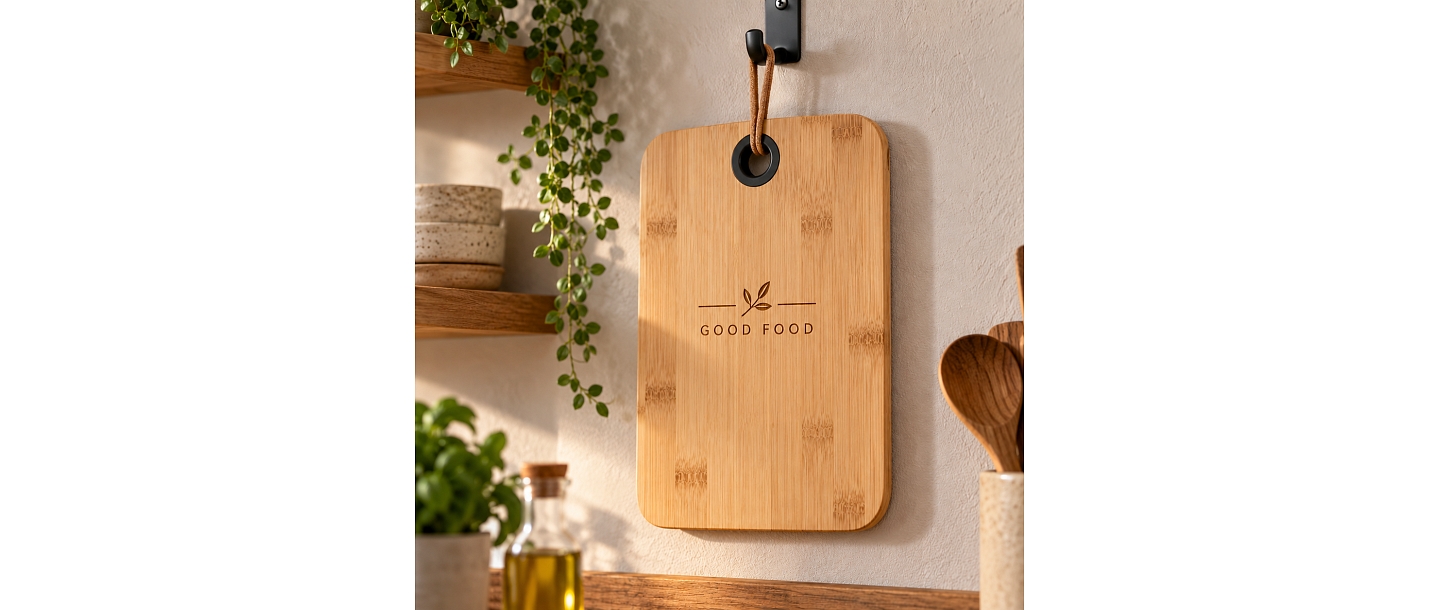 Print on a kitchen board