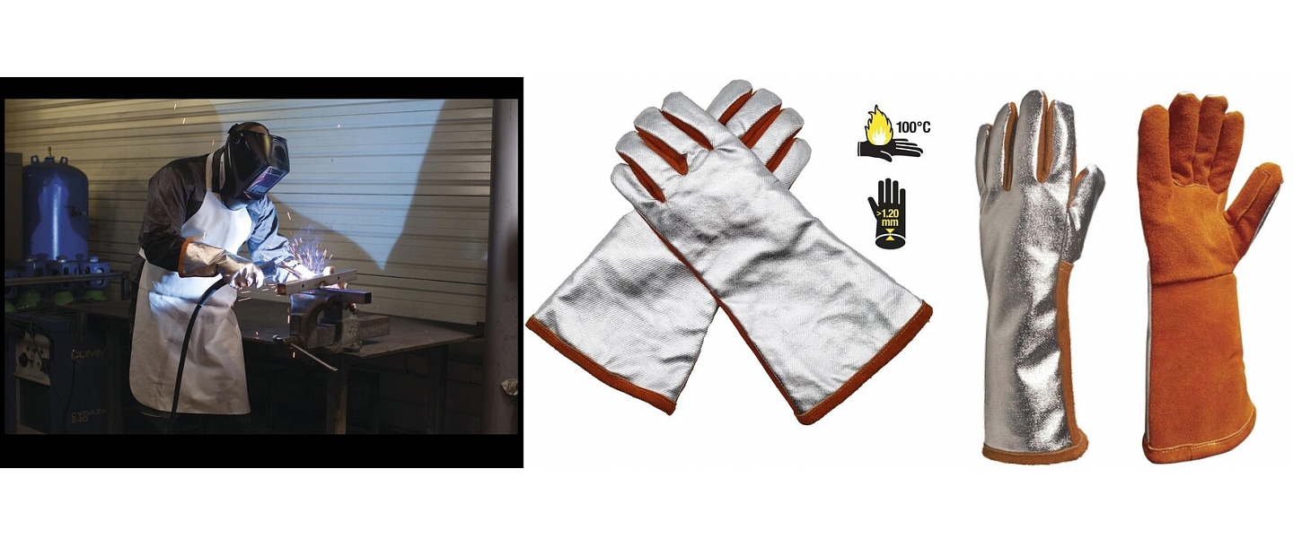 DELTAPLUS heat-resistant gloves