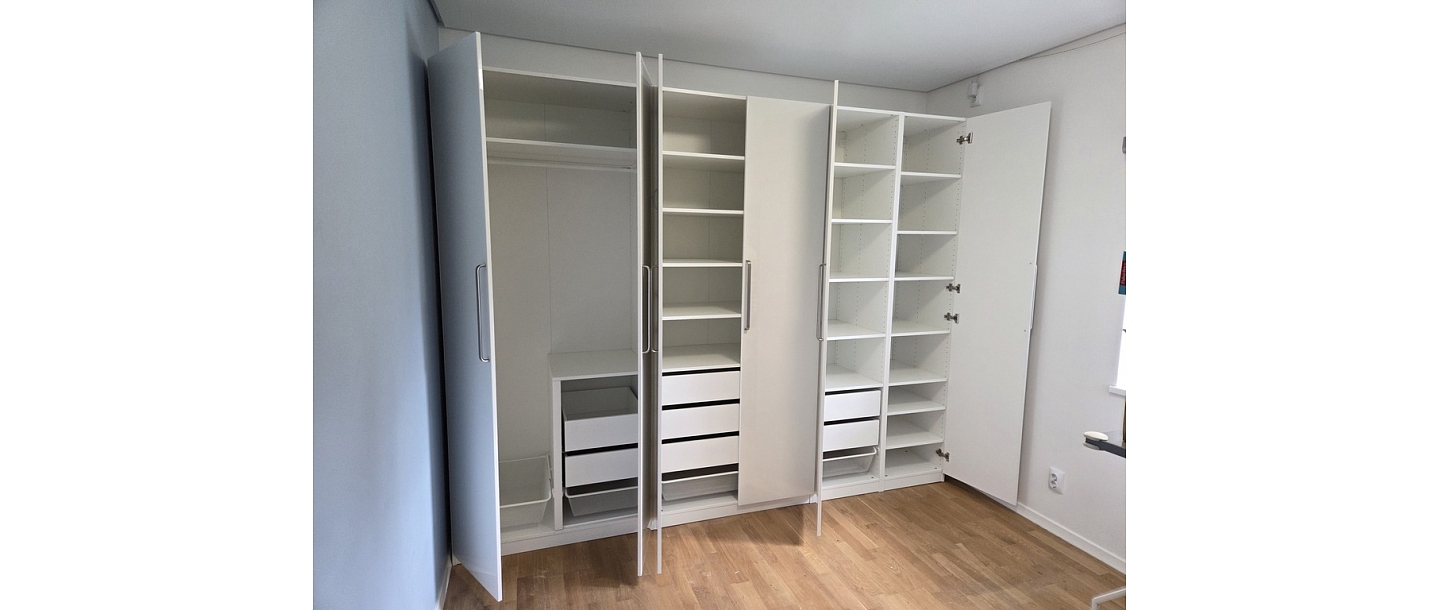 Furniture assembly and installation in a new property