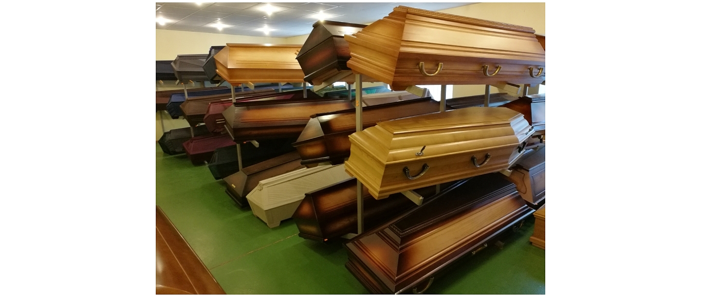 Selection of coffins