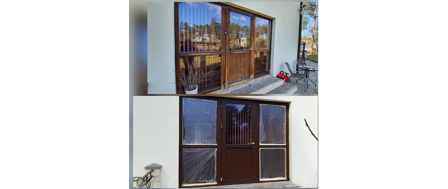 Wooden window and door repair