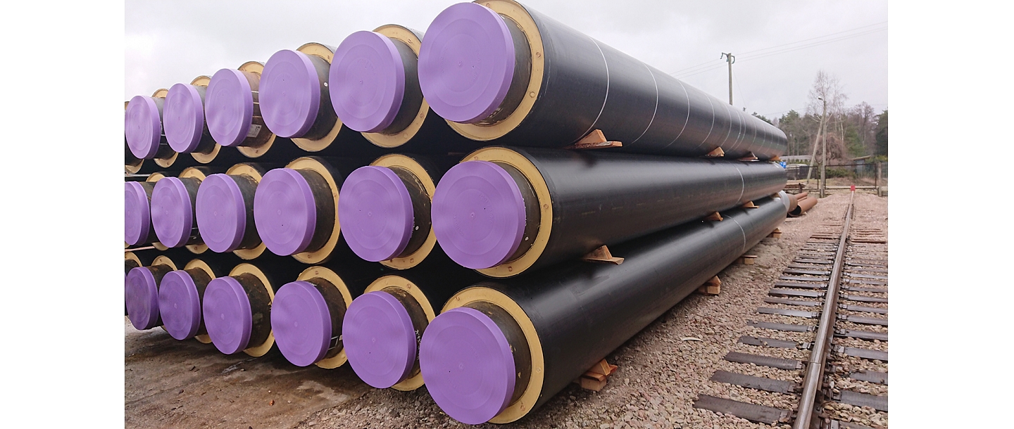 Industrially insulated pipelines