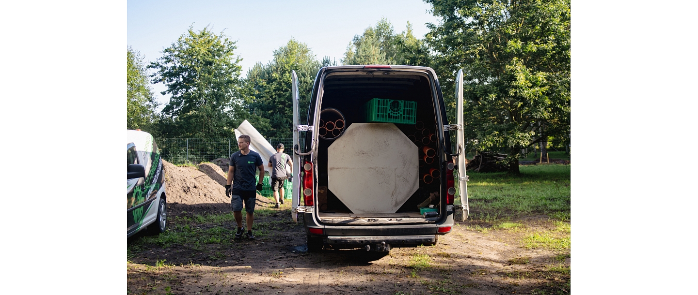 Баки для биологических сточных вод, септики, водоснабжение