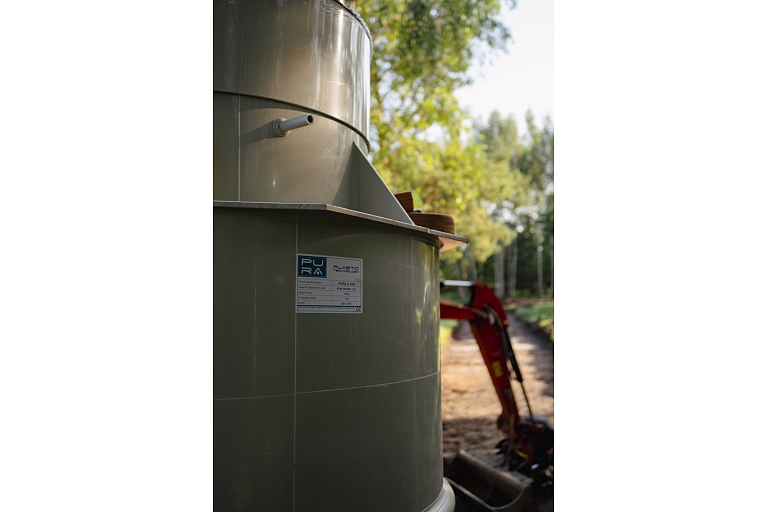 Biological sewage tanks, septics, water supply