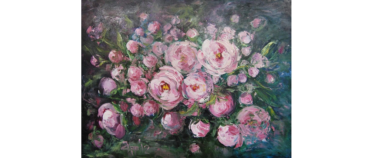 ziedu gleznas
