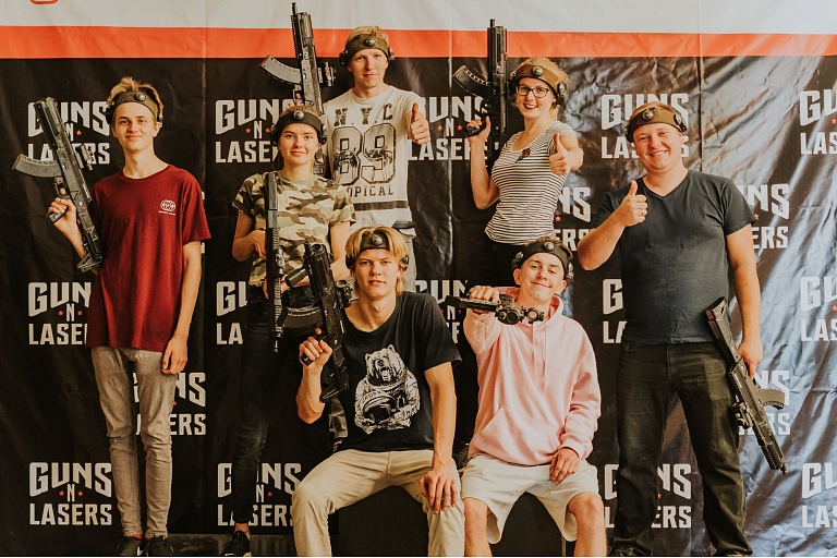 GunnLasers в Риге