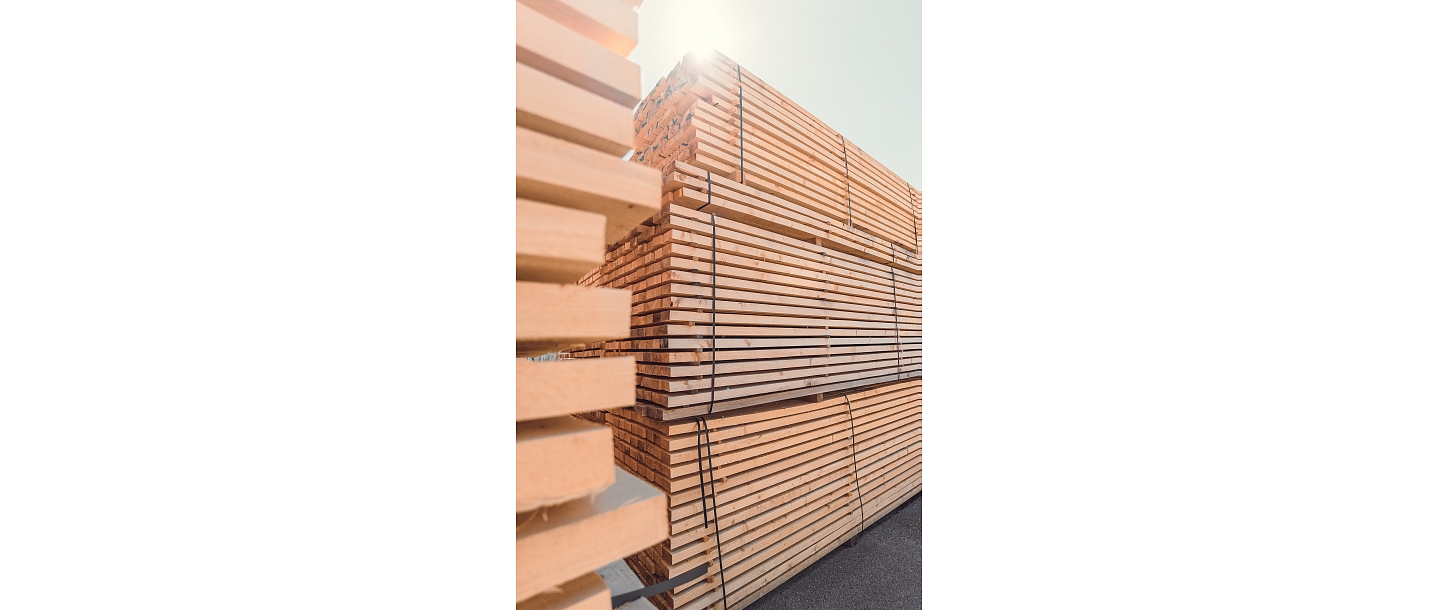 Fir and pine trim boards