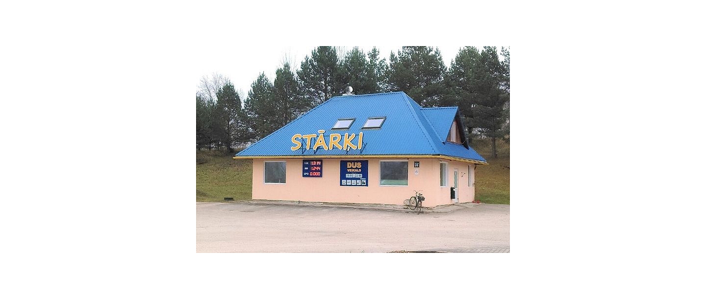Gas station in Stārķi Viļaka