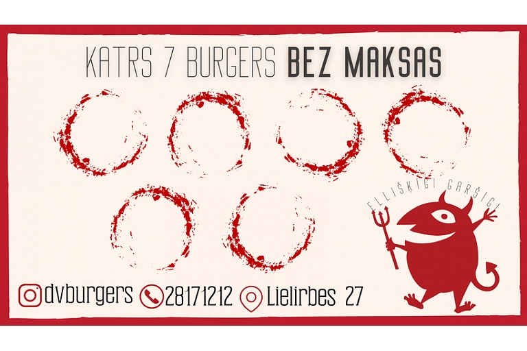 Our burger promotion