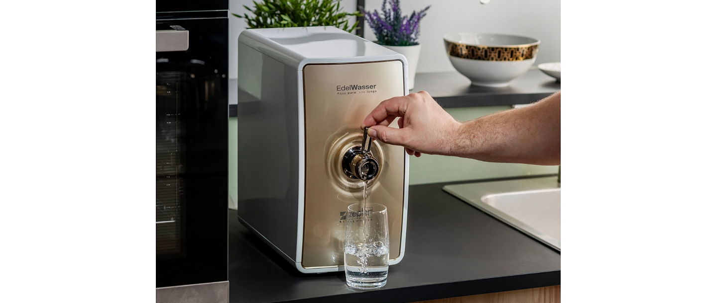 Edelwasser by Zepter — tīrs, dzīvs ūdens katru dienu