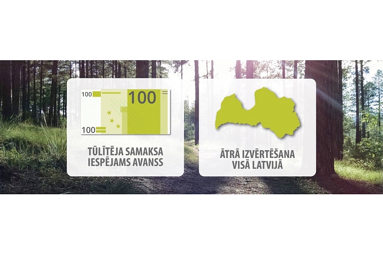 Assessment of forest property in the entire territory of Latvia