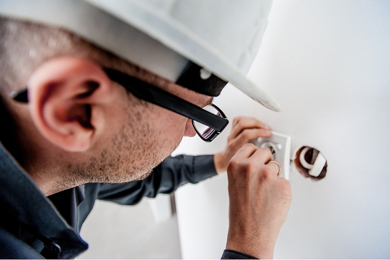 Electrical assembly and wiring works