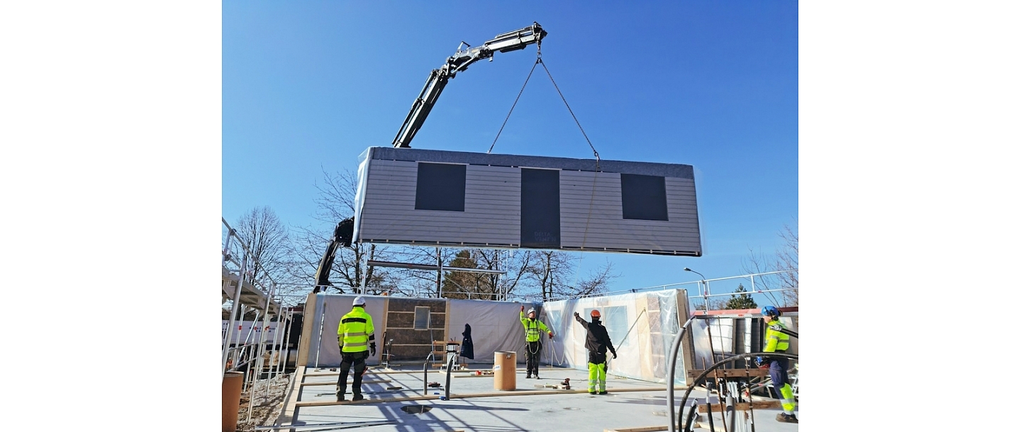 Modular house assembly