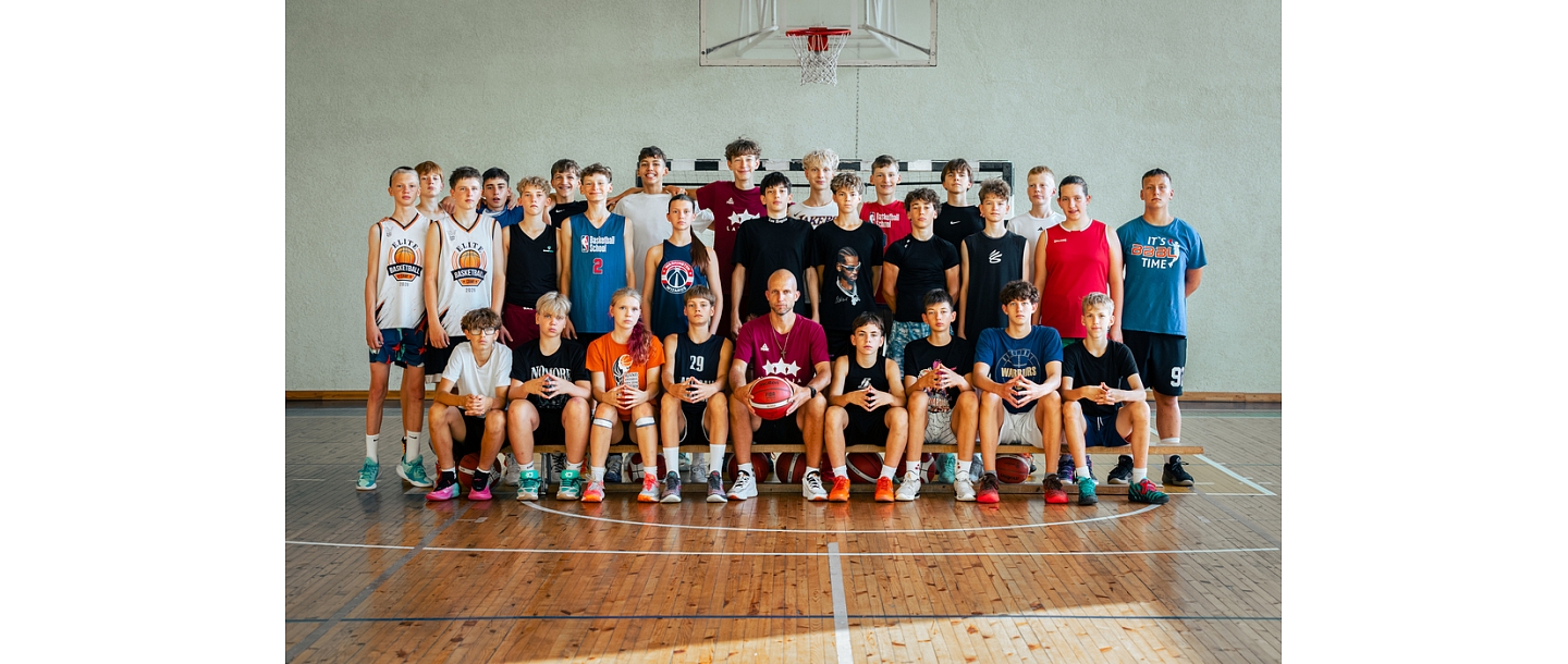 fiziskās sagatavotības nometne basketbolā