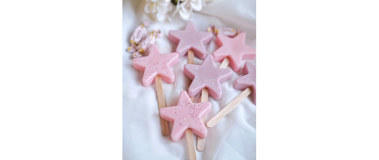 Cake topper stars