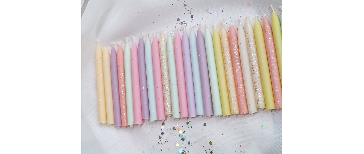 Candles for cakes
