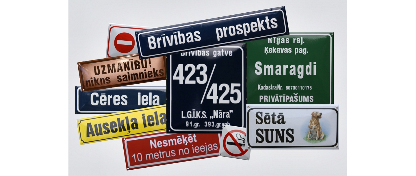 Emaljētās plāksnes