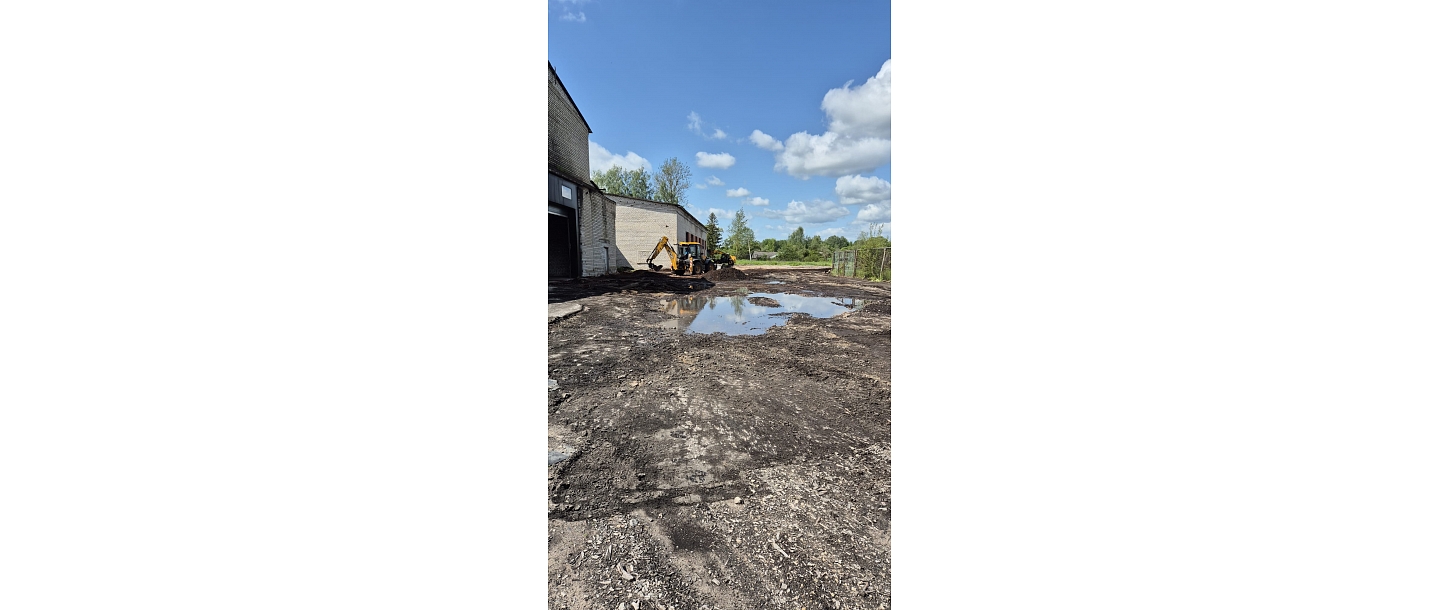 gravel base layers for road construction.