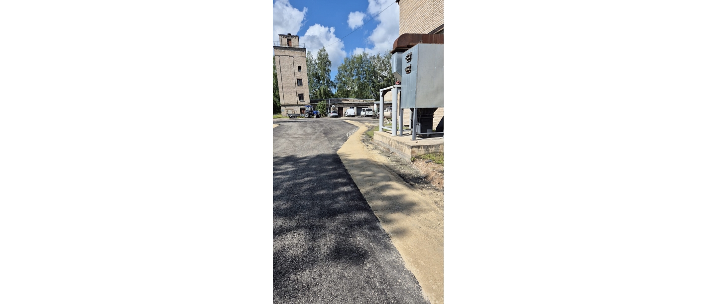 Paving and finishing works