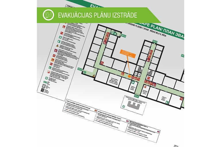 Evacuation plan drafting