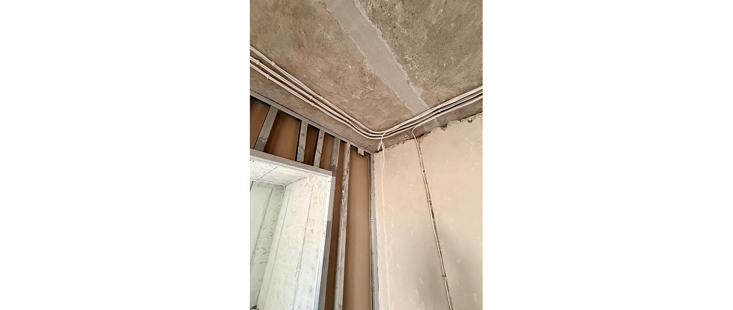 Wiring installation in new buildings