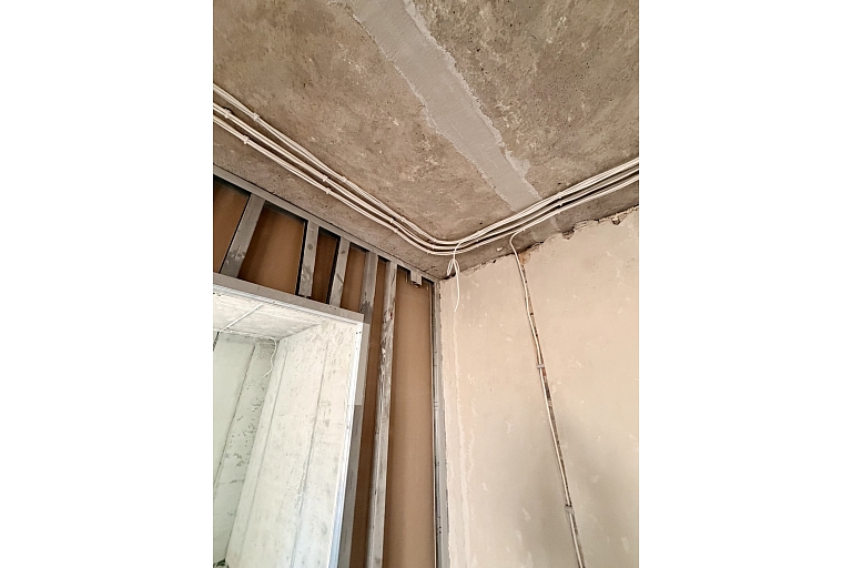 Wiring installation in new buildings