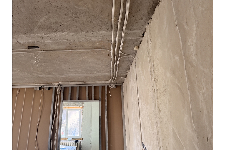 Electrical installation in residential premises