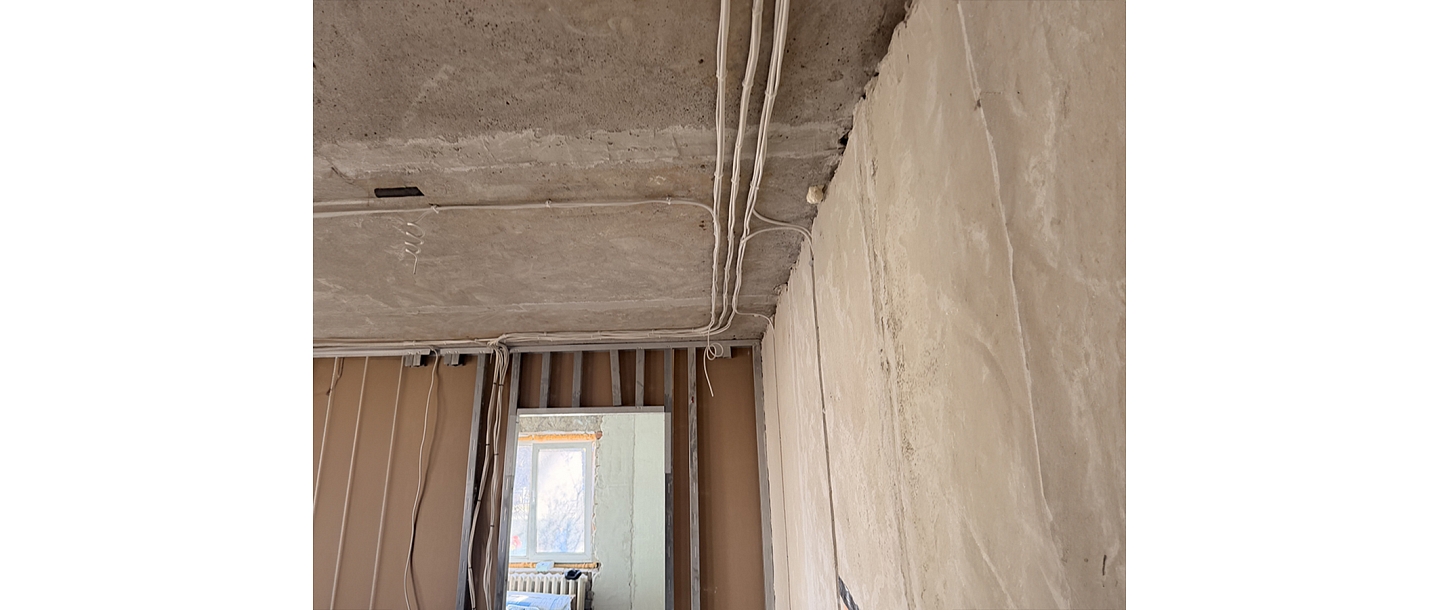 Electrical installation in residential premises