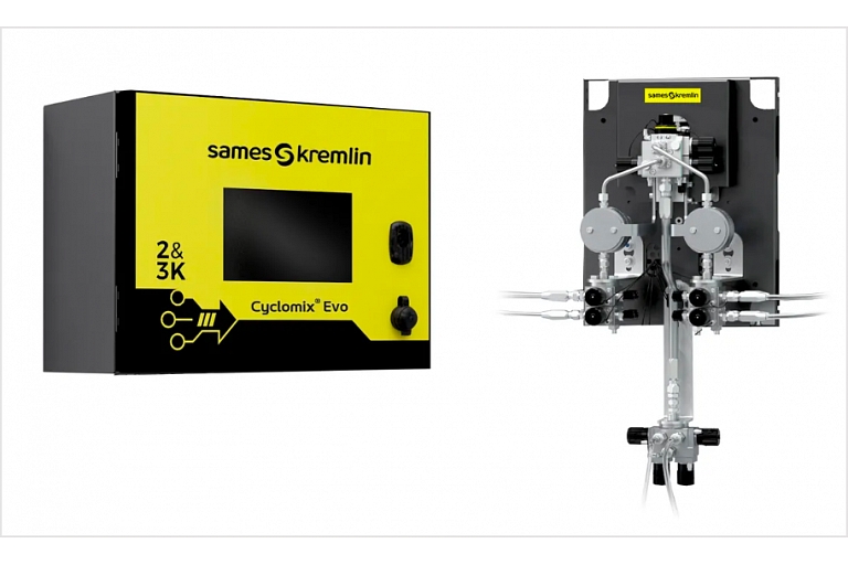 Evo-Sames electronic dosing and mixing system