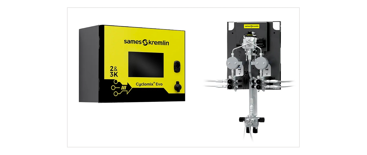 Evo-Sames electronic dosing and mixing system