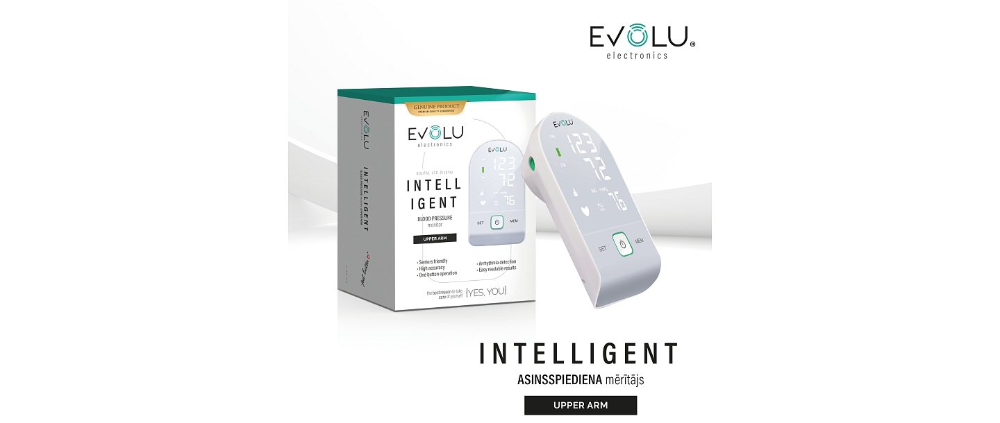Evolu ИНТЕЛЛЕКТУАЛЬНЫЙ тонометр