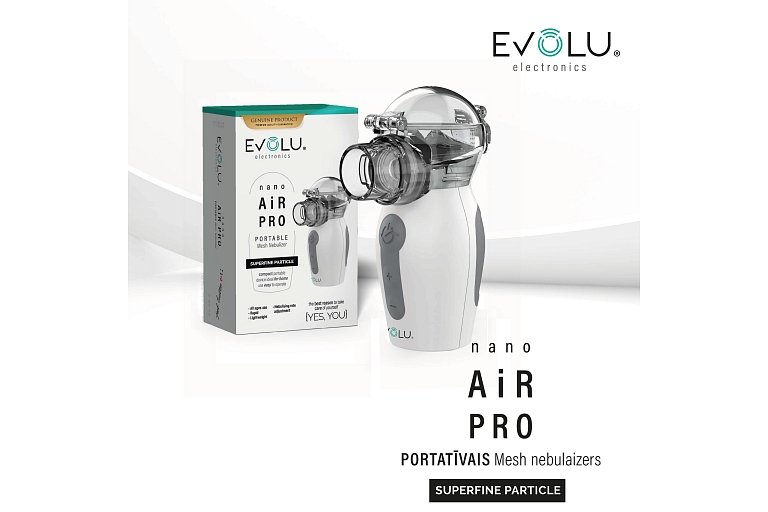Evolu nano AIR PRO portable Mesh nebulizer