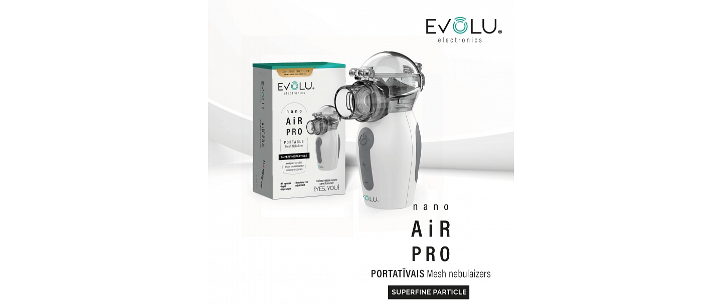 Портативный Mesh небулайзер Evolu nano AIR PRO