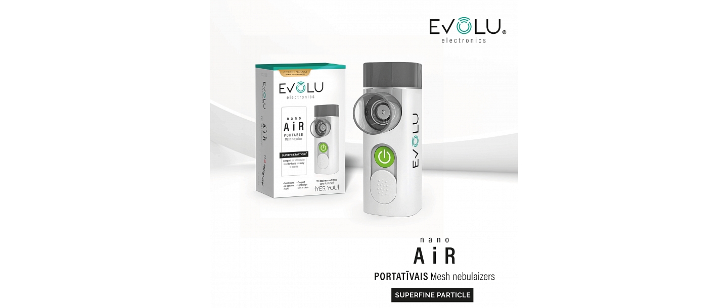 Evolu nano AIR portable Mesh nebulizer