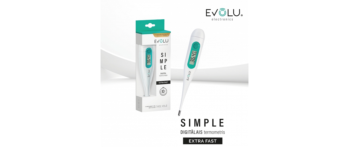 Evolu Digital thermometer EVOLU SIMPLE