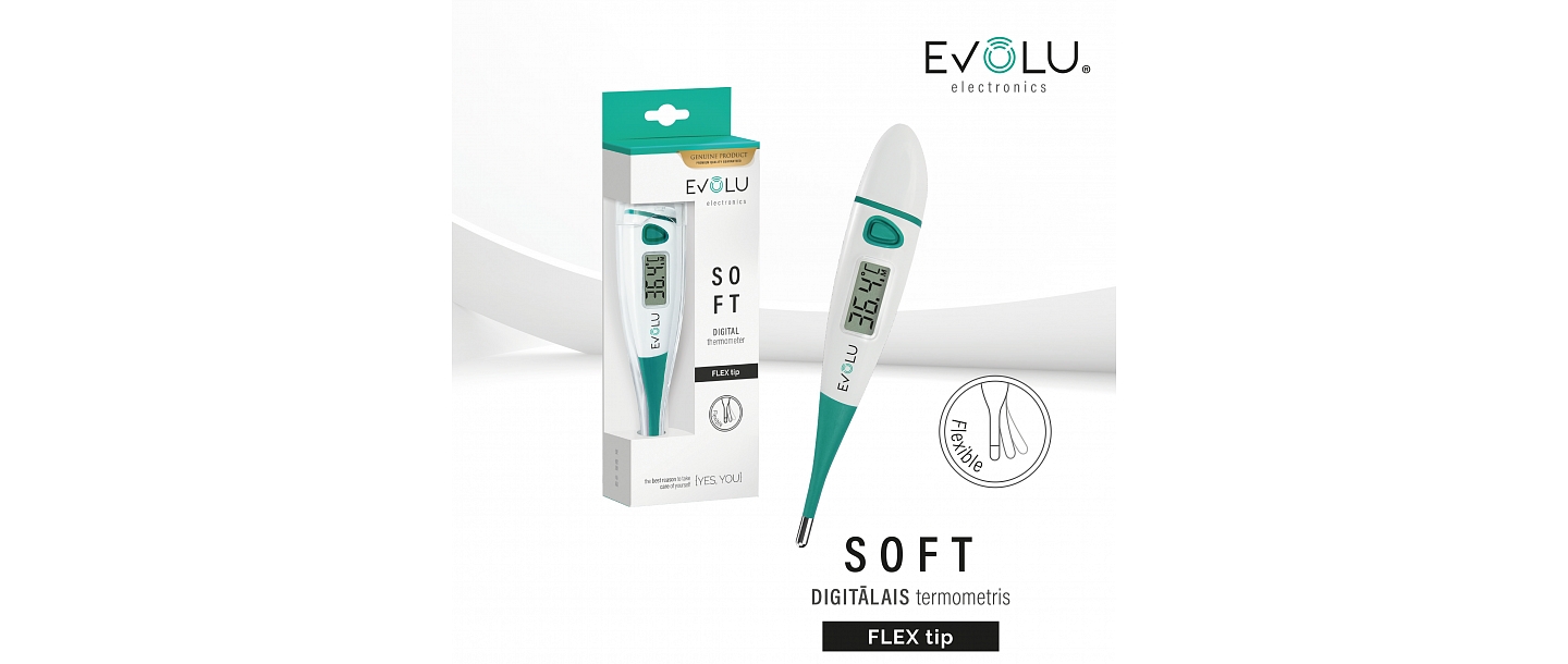 Evolu Digitālais termometrs EVOLU SOFT
