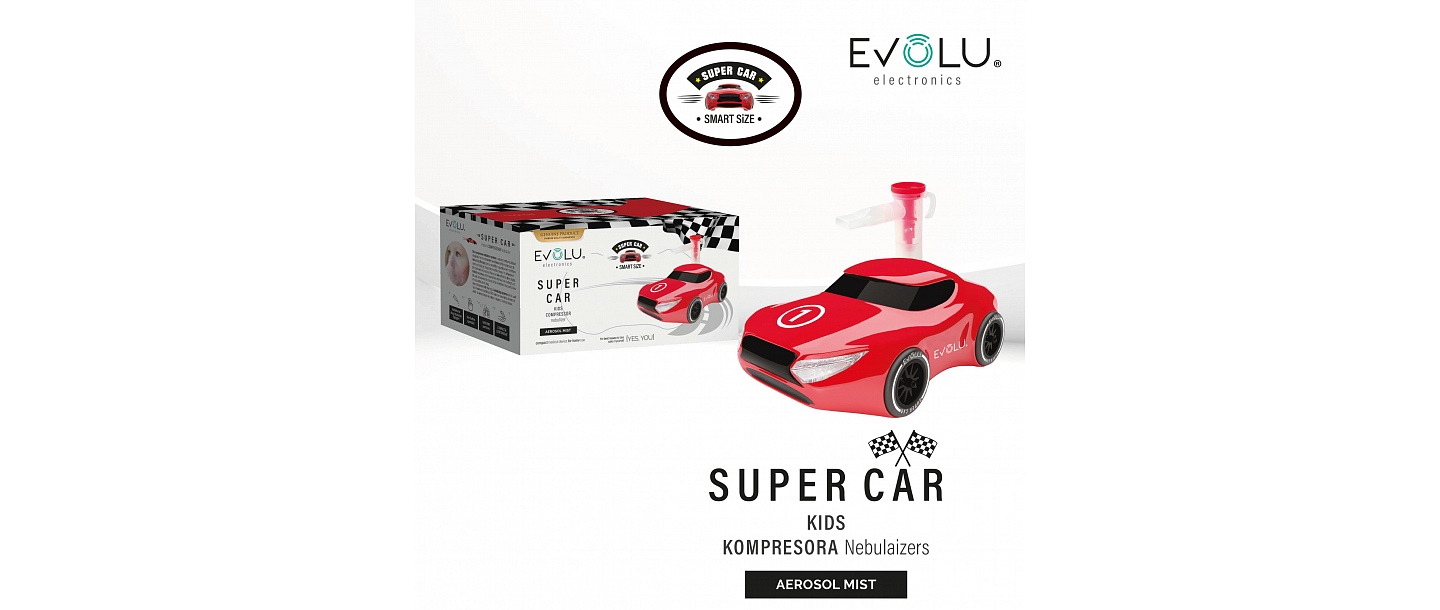 Evolu Universal compressor nebulizer Super Car