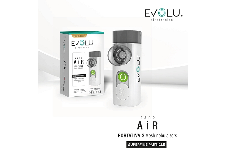 Портативный сетчатый небулайзер Evolu nano AIR