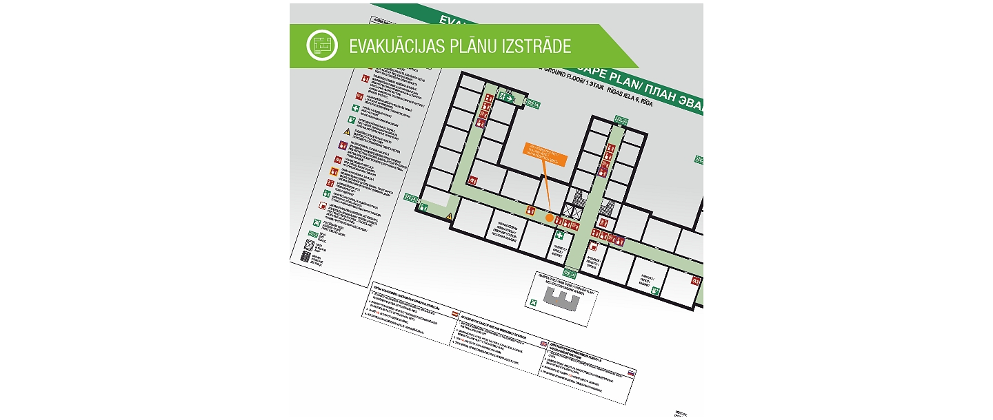 Evakuācijas plānu izstrāde