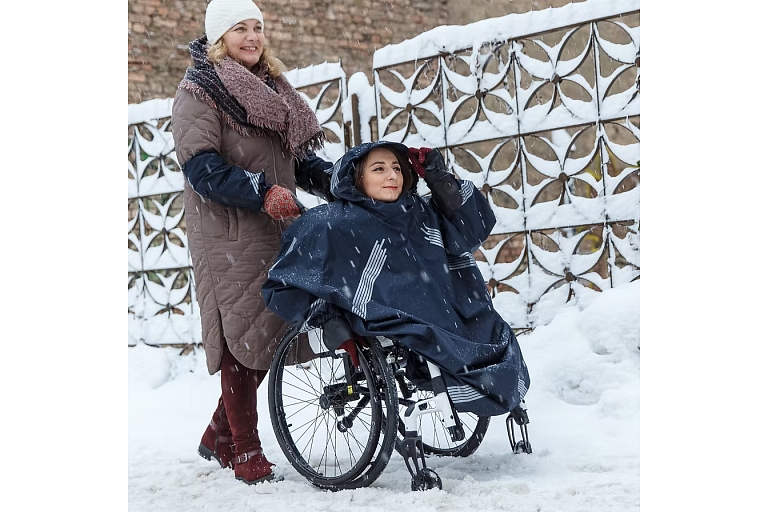 Lietusmētelis ar piedurknēm