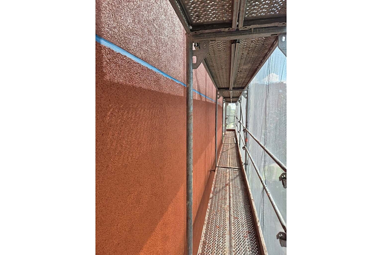 Building facade insulation