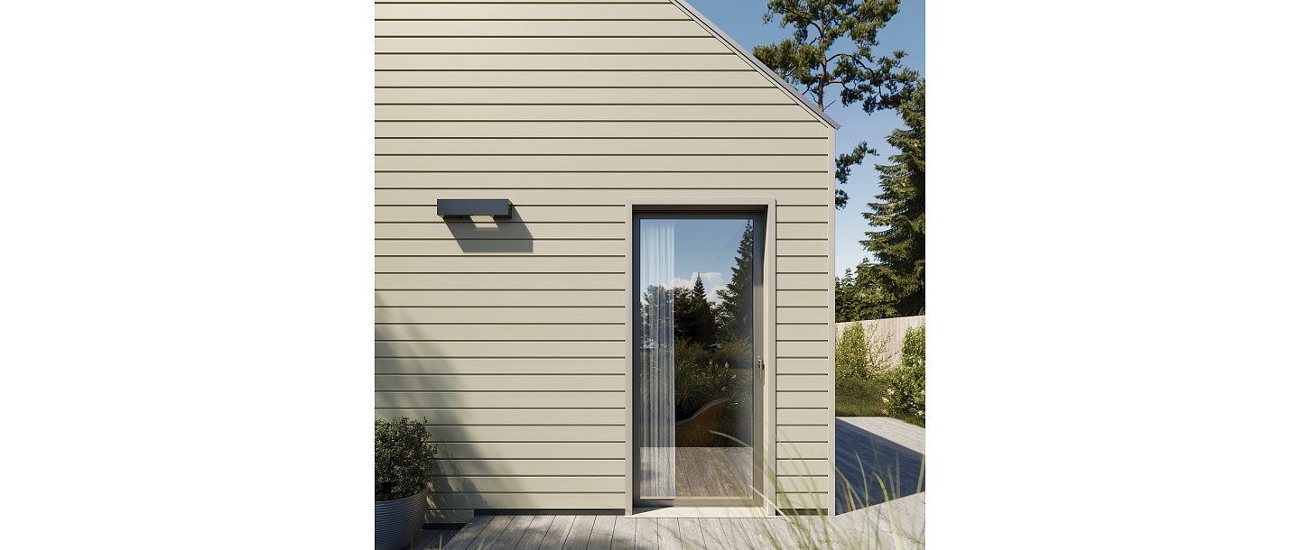 Facade Vinyl Siding Vinfront SV-05 Light Olive2