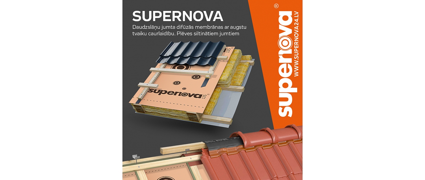 Plēves siltinātiem jumtiem