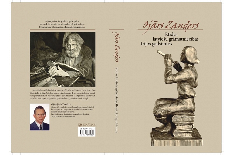 Ojārs Zanders. Etīdes latviešu grāmatniecības trijos gadsimtos. 18.gs.-20.gs.