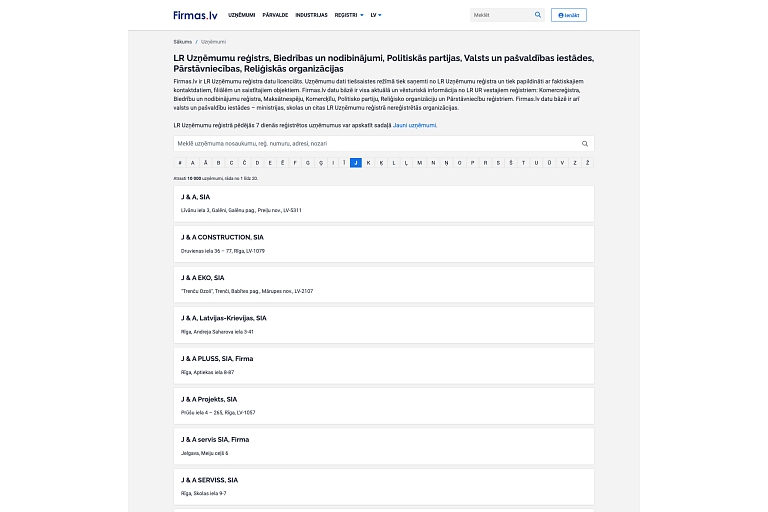 firmas.lv компании