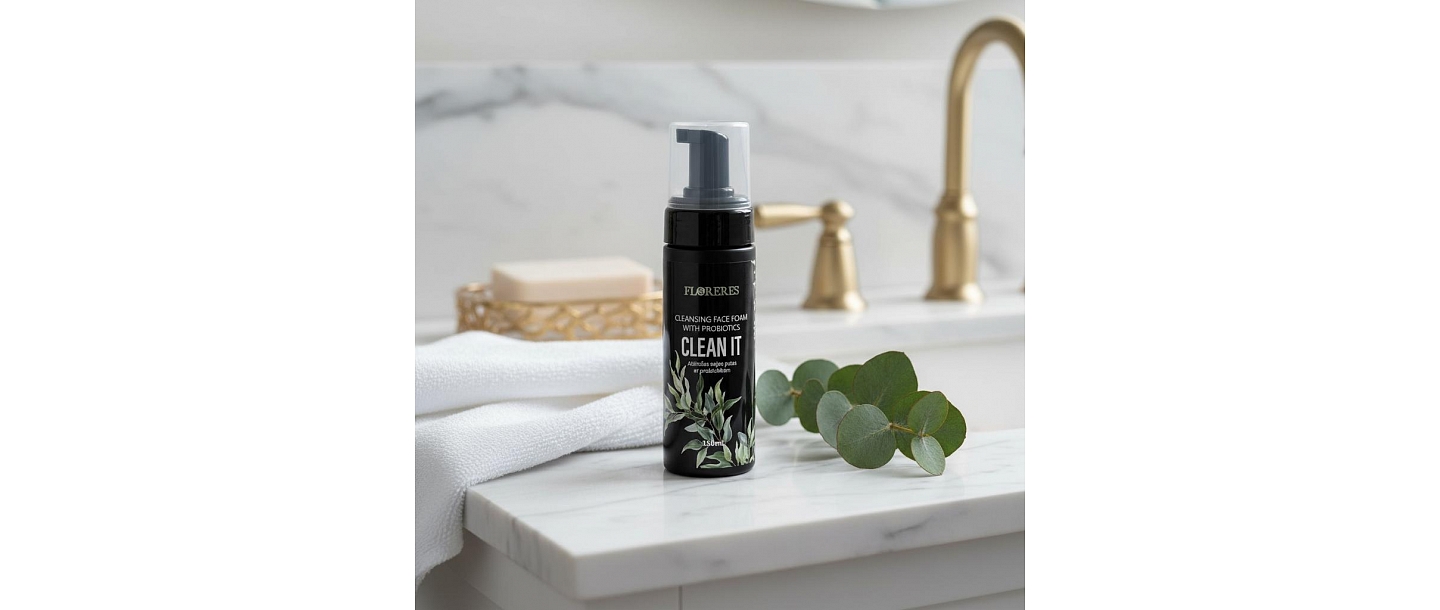 Florere Cleansing Facial Foam with Probiotics