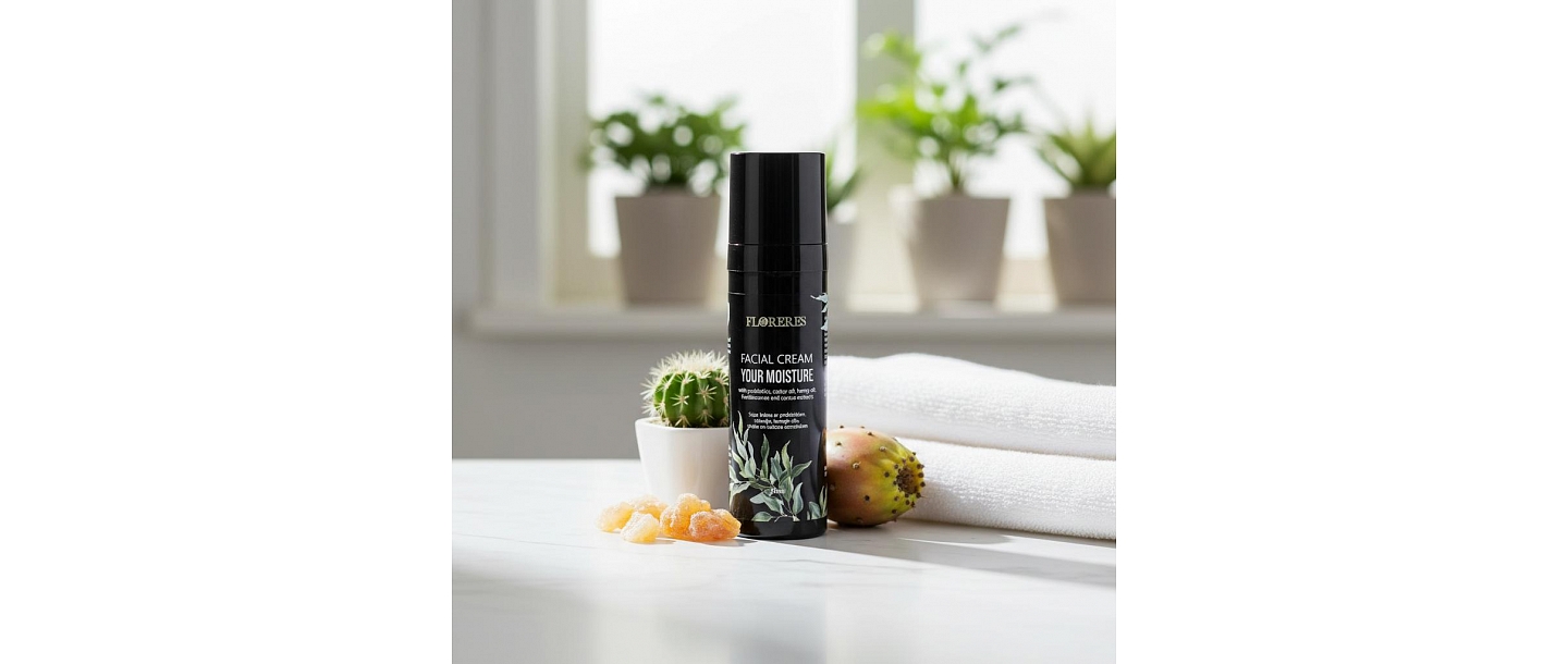 Florere face cream with probiotics