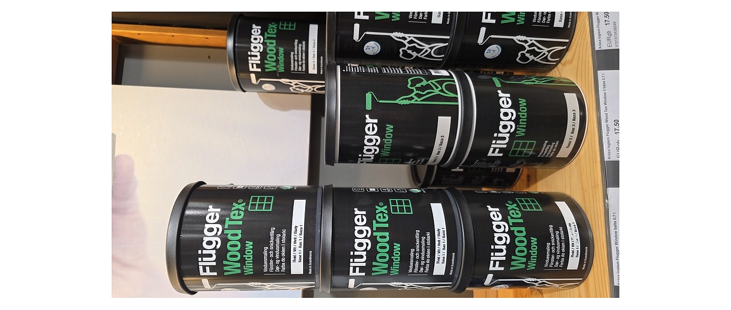 Flugger Window stends Profcentrs veikalā