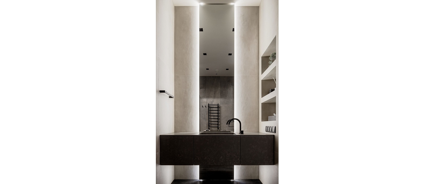 дизайн интерьера ванной комнаты